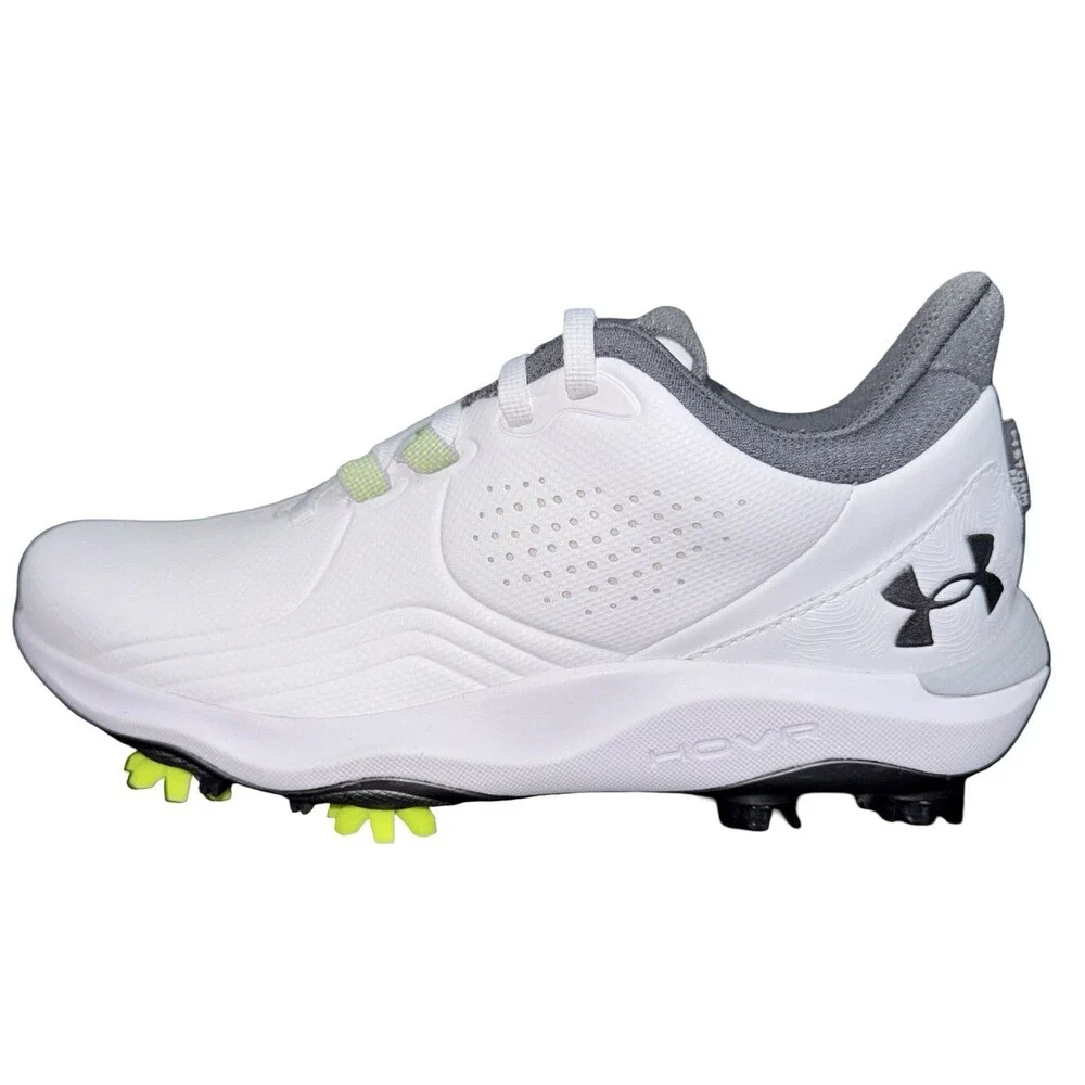 Under Armour Mens Size 4 Golf Shoe UA Drive Pro Storm White 3028725-100 New